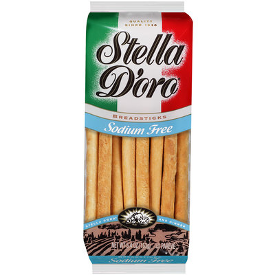 Stella D'oro® Sodium Free Breadsticks 5.4 oz. Tray