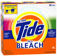 Tide Ultra Plus Bleach Alternative Original Scent Powder Laundry Detergent 171 oz. Box