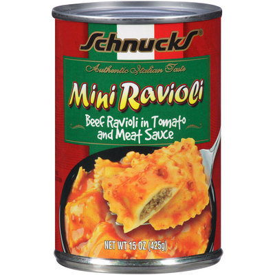 Schnucks Mini Ravioli 15 oz Can