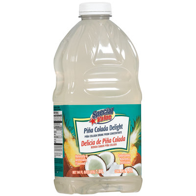 Special Value Pina Colada Delight Beverage 64 Fl Oz Plastic Bottle