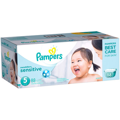 Pampers® Swaddlers Sensitive™ Diapers Size 5