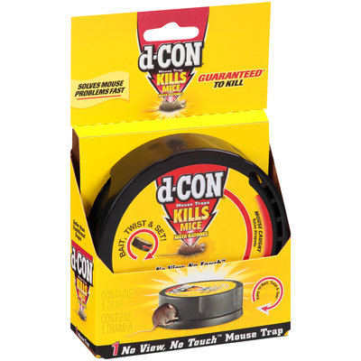 d-Con® No View, No Touch™ Mouse Traps 1 ct. Box