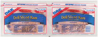 Dak Deli Sliced Smoked 97% Fat Free 16 Oz Sliced Ham 2 Pk
