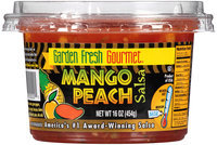 Garden Fresh Gourmet® Mango Peach Salsa 16 oz. Plastic Tub