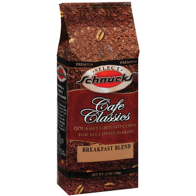 Schnucks Gourmet Ground Breakfast Blend Coffee 12 Oz Bag