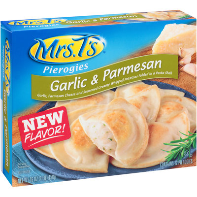 Mrs. T's® Garlic & Parmesan Pierogies 16 oz. Box