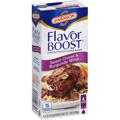 Campbell's Swanson® Flavor Boost® Sweet Onion & Burgundy Wine