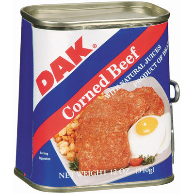Dak W/Natural Juices Canned Corned Beef 12 Oz Can