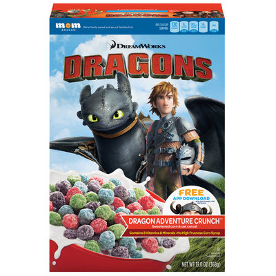 DreamWorks Dragons Adventure Crunch™ Cereal 13 oz. Box