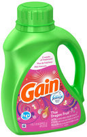 Gain with Febreze Freshness HE Thai Dragon Fruit Scent Liquid Laundry Detergent 40 fl. oz. Bottle