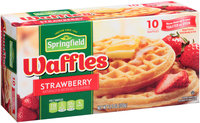 Springfield® Strawberry Waffles 12.3 oz. Box