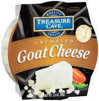 Treasure Cave® Crumbled Goat Cheese 3.5 oz. Plastic Tub