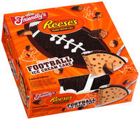 Friendly's® Milk Chocolate Reese's® Peanut Butter Cups® Premium Football Ice Cream Cake 36 fl. oz. Box