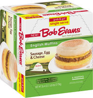 Bob Evans® Sausage, Egg & Cheese English Muffins