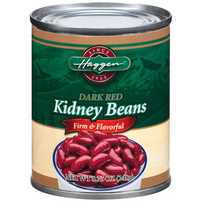 Haggen Dark Red Kidney Beans 8.75 Oz Can