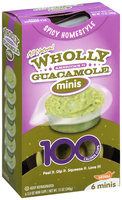 Wholly Guacamole® Spicy Homestyle Guacamole Minis 6-2 oz. Mini Cups