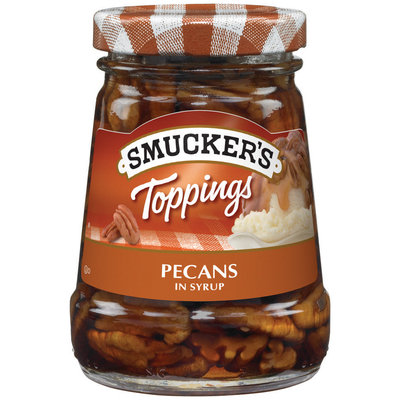 Smucker's Pecans In Syrup Toppings Nuts In Syrup 5 Oz Jar