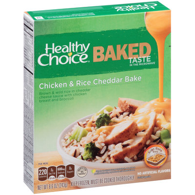 Healthy Choice® Baked Chicken & Rice Cheddar Bake 8.6 oz. Box