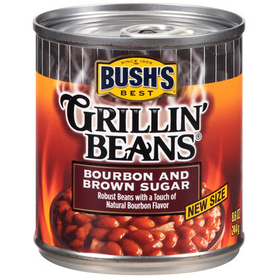 Bush's Best® Grillin' Beans® Bourbon and Brown Sugar 8.6 oz. Can
