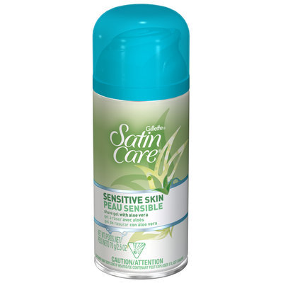 Gillette® Satin Care® Sensitive Skin Shave Gel 2.5 oz. Aerosol Can