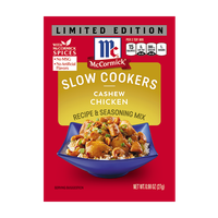 McCormick® Slow Cookers Cashew Chicken Seasoning
