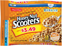 Malt-O-Meal® Honey Nut Scooters® Cereal 19 oz. Pack