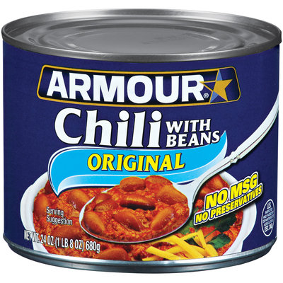 Armour Original W/Beans Chili 24 Oz Can