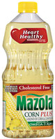 Mazola Heart Healthy Corn Plus Oil 40 Oz Plastic Bottle