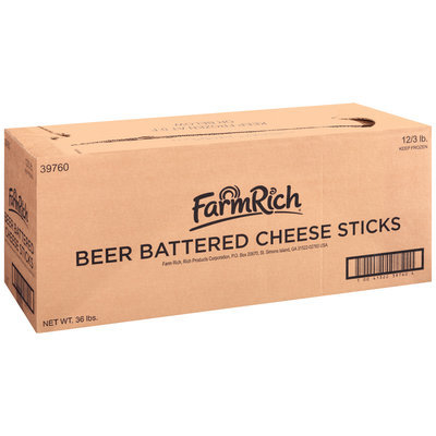 Farm Rich® Beer Battered Cheese Sticks 12 ct Box