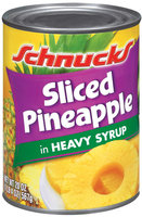Schnucks In Heavy Syrup Sliced Pineapple 20 Oz Can