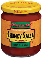 Schnucks® Authentic Mexican Style Medium Chunky Salsa 15.5 oz Jar