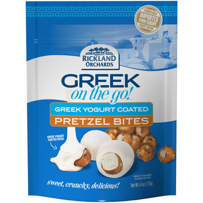 Rickland Orchards™ Greek On The Go!™ Greek Yogurt Coated Pretzel Bites 6 oz. Bag