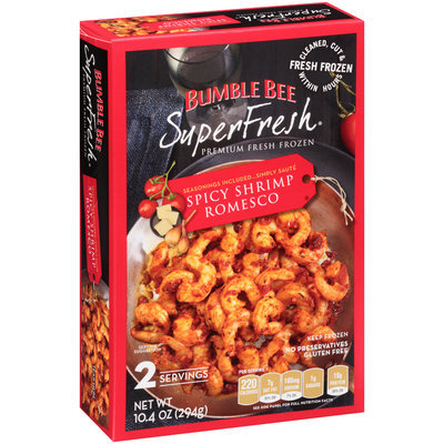 Bumble Bee SuperFresh® Spicy Shrimp Romesco 10.4 oz. Box