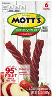 Mott's® Simply Fruit Strawberry Fruit Twists