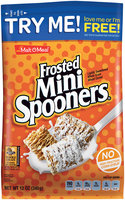 Malt-O-Meal® Frosted Mini Spooners® Lightly Sweetened Whole Grain Wheat Cereal 12 oz. Pack