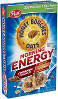 Honey Bunches of Oats Morning Energy Cinnamon Cereal