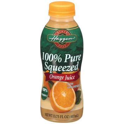 Haggen® 100% Pure Squeezed Orange Juice 13.75 fl. oz.