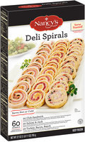 Nancy's® Club Sandwich, Salami & Jack, and Turkey, Bacon, Ranch Deli Spirals 27 oz. Box