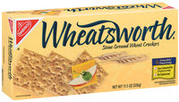 Nabisco Wheatsworth Stone Ground Wheat Crackers 11.5 Oz Box