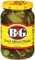 B&G Sweet Mixed Pickles 16 Fl Oz Jar