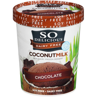 So Delicious® Dairy Free Coconut Milk Chocolate Non-Dairy Frozen Dessert 1 qt. Tub