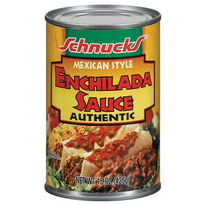 Schnucks Enchilada Sauce 15 Oz Can