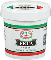 Stella® Feta Cheese 4 Lb Tub