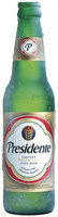Presidente Pilsner Type Beer Cerveza 12 Oz Glass Bottle