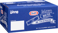 Kraft Mayo Real Mayonnaise 200-0.438 oz. Pouches