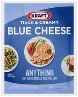 Kraft® Thick & Creamy Blue Cheese Dip, Dressing & Recipe Mix 1.25 oz. Packet