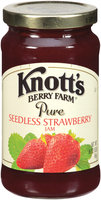 Knott's Berry Farm Pure Seedless Strawberry Jam 16 Oz Jar