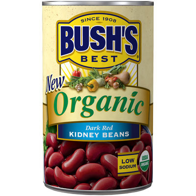 Bush's® Organic Dark Red Kidney Beans 15 oz. Can