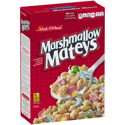 Malt O Meal® Marshmallow Mateys® Cereal 17.3 oz. Box