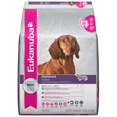 Eukanuba Adult Dachshund Formula Premium Dog Food 14 lb. Bag